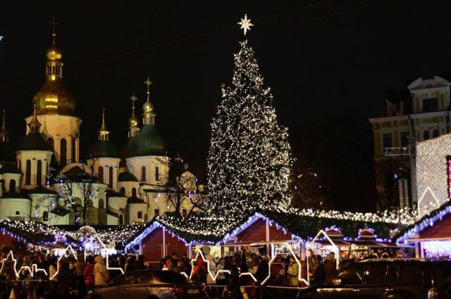 Відкриття головної ялинки України