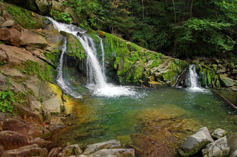 Лумшорские водопады