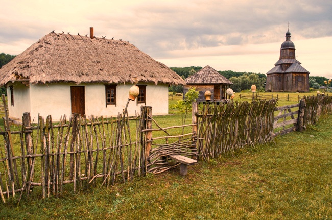 казацкий хутор Галушковка.