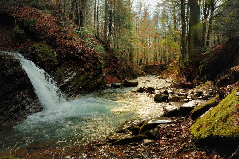 Водоспади України: 40+ найгарніших водоспадів України