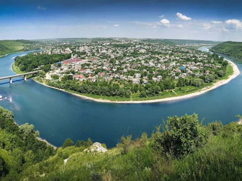 Залещики — город полуостров