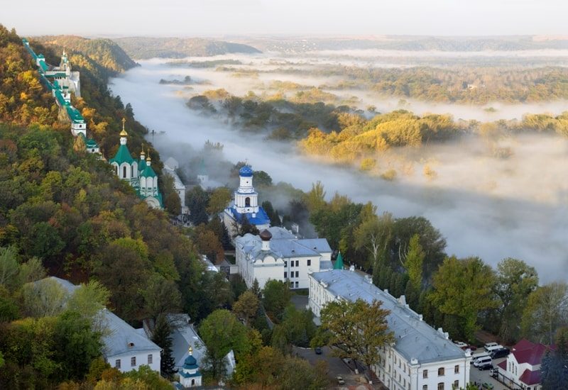 Holy Mountains Lavra of the Holy Dormition : history, facts and description