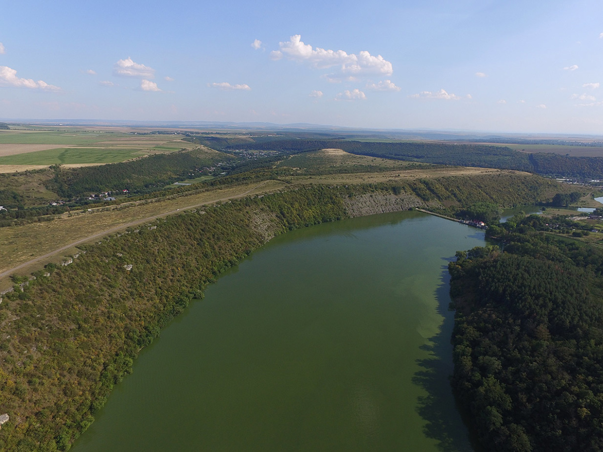 Касперовское водохранилище на Серете