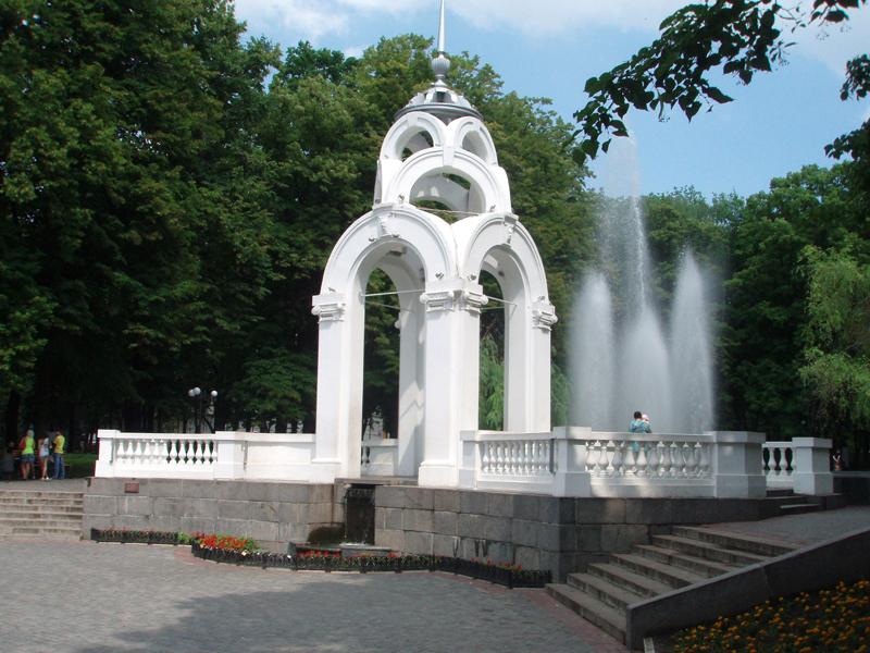 Fountain "mirror stream"