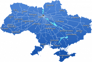 Карта Украины